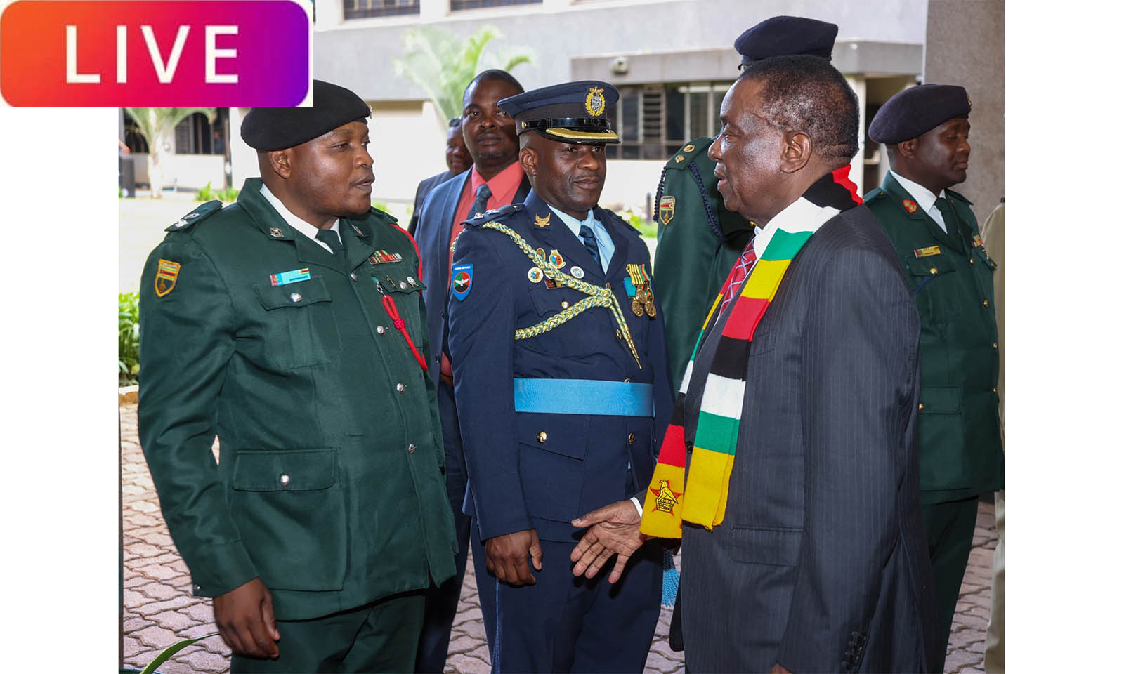 Live Coverage:Zimbabwe Staff College Graduation Ceremony