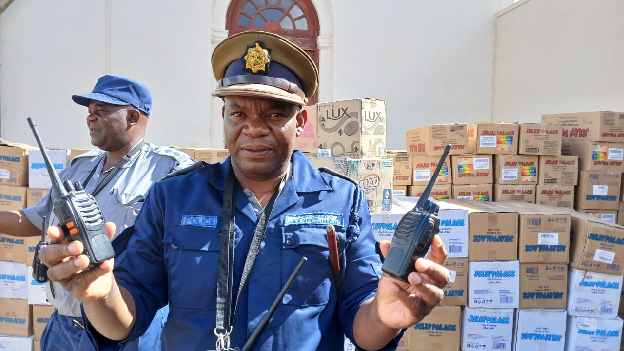 Police impound truck full of smuggled goods